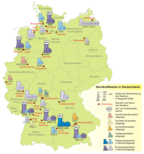 Kernkraftwerke in Deutschland
